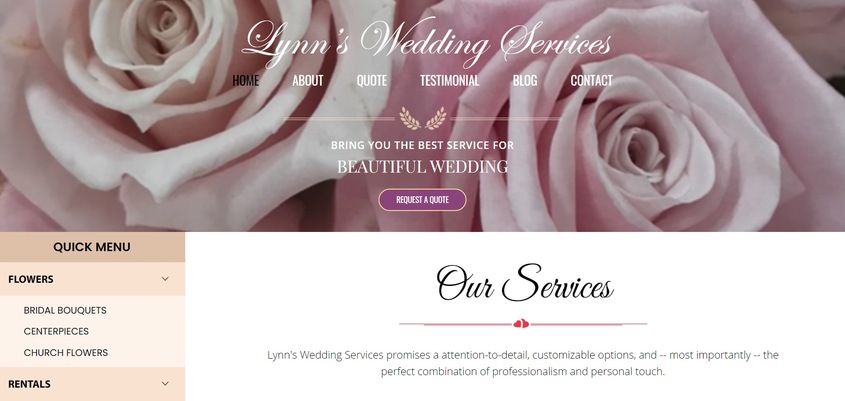 Lynn's Wedding Services wedding vendor photo