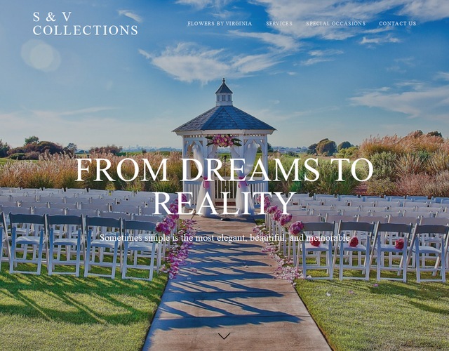 S & V Collections wedding vendor photo