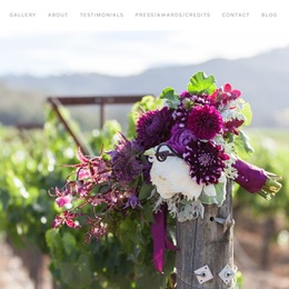 Photo of Violetta Flowers, a wedding florist in San Francisco