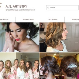 Photo of A.n. Artistry, a wedding hair and make-up artist in San Francisco