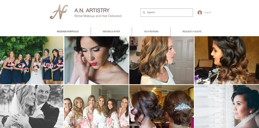 A.N. Artistry wedding vendor photo