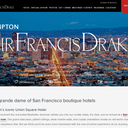 Photo of Sir Francis Drake Hotel, a wedding venue in San Francisco
