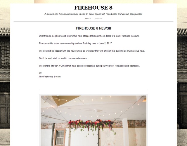Firehouse 8 wedding vendor photo