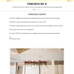 Photo of Firehouse 8, a wedding venue in San Francisco