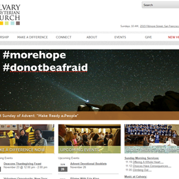 Photo of Calvary Presbyterian Church, a wedding venue in San Francisco