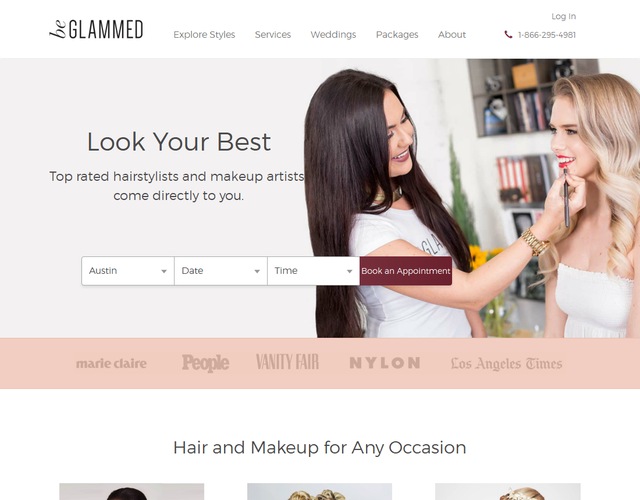 Be Glammed wedding vendor photo