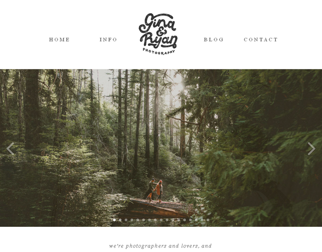 Gina and Ryan Photography wedding vendor photo