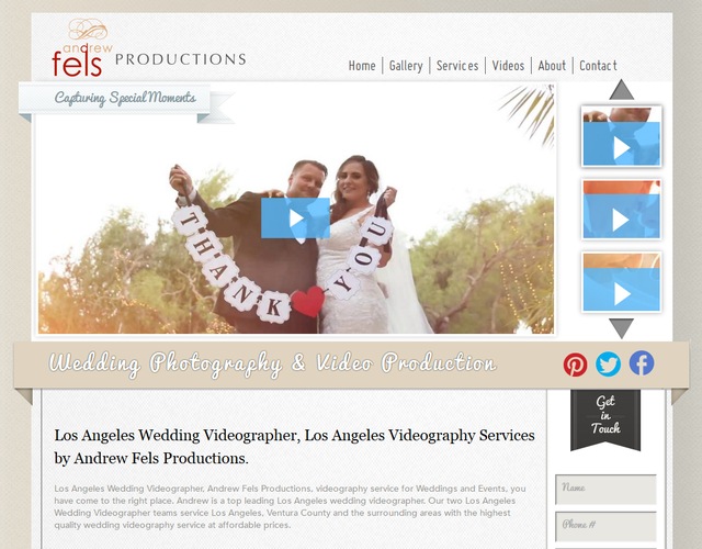 Andrew Fels Productions wedding vendor photo