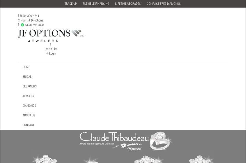 JF Options Jewelers wedding vendor photo