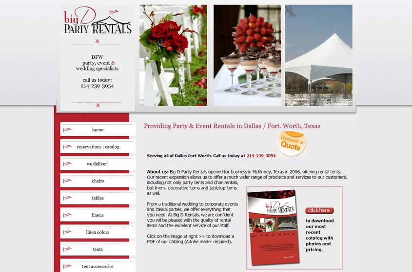 Big D Party Rentals wedding vendor photo
