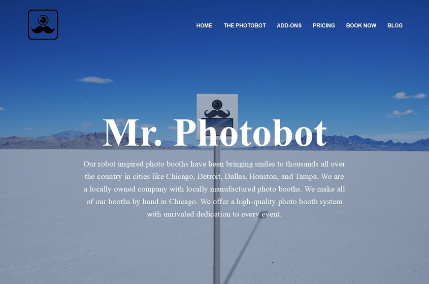 Mr. Photobot wedding vendor photo