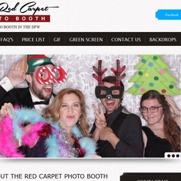 Photo of The Red Carpet Photo Booth, a wedding photo booth in Dallas