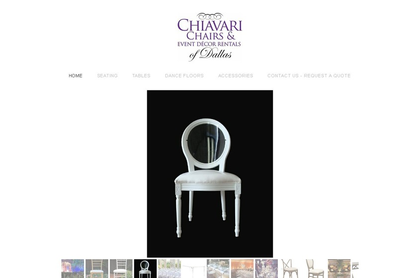 Chiavari Chairs Rentals wedding vendor photo