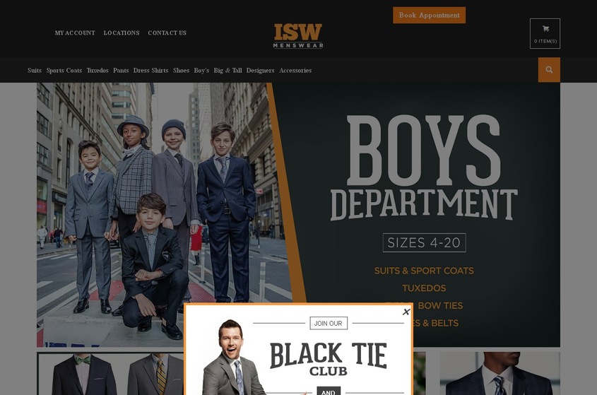 ISW Menswear wedding vendor photo