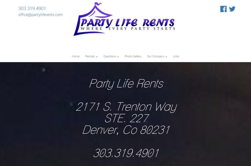 Party Life Rents wedding vendor photo