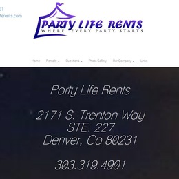 Photo of Party Life Rents, a wedding rentals in Denver