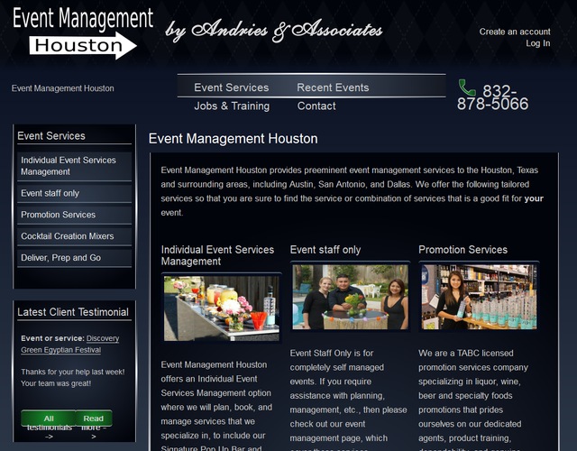 Houston Events Staffing  wedding vendor photo
