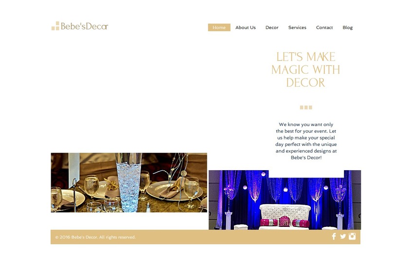 Bebe's Decor wedding vendor photo