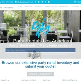 Photo of Del Rey Party Rentals, a wedding rentals in Los Angeles