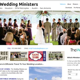 Photo of The Wedding Ministers, a wedding officiant in Houston