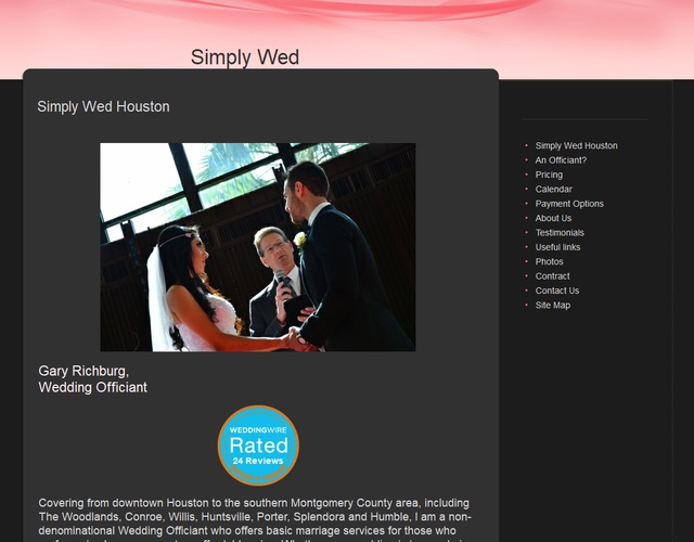 Simply Wed Houston wedding vendor photo