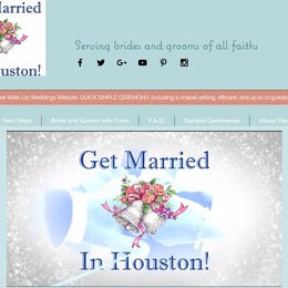 Photo of Get Married In Houston, a wedding officiant in Houston