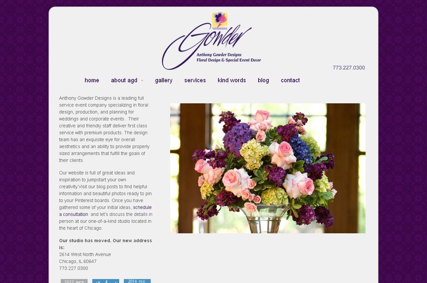 Anthony Gowder Designs wedding vendor photo