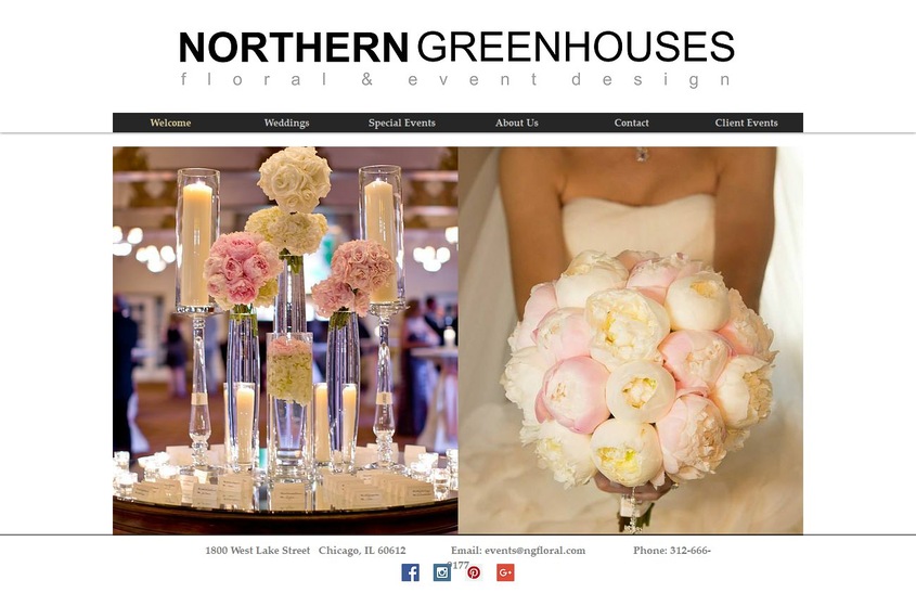 Northern Greenhouses wedding vendor photo