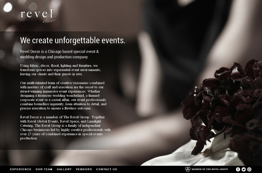 Revel Decor wedding vendor photo
