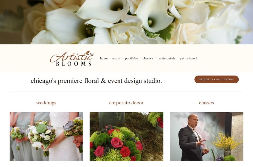 Artistic Blooms wedding vendor photo