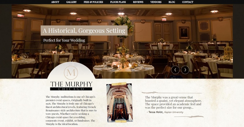 The Murphy Chicago wedding vendor photo