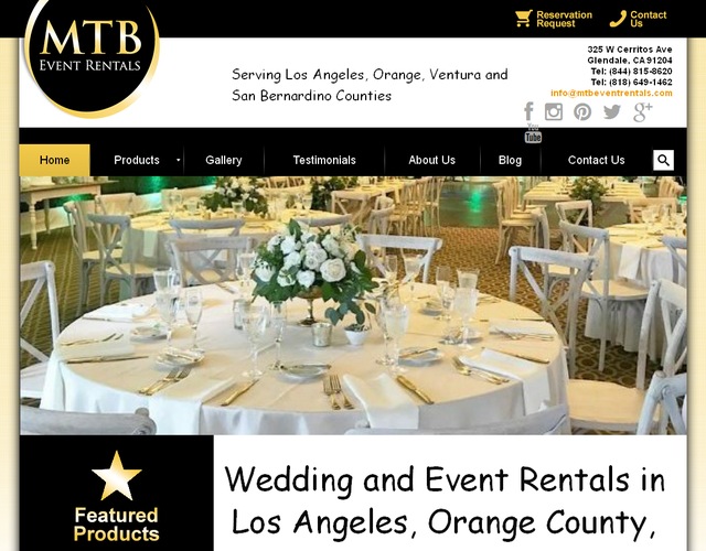 Meant To Be Event Rentals wedding vendor photo