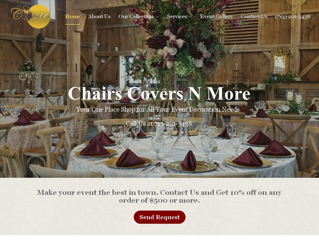 Chaircovers N More wedding vendor photo