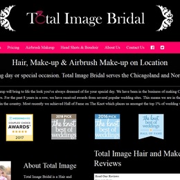 Photo of Total Image, a wedding hair and make-up artist in Chicago