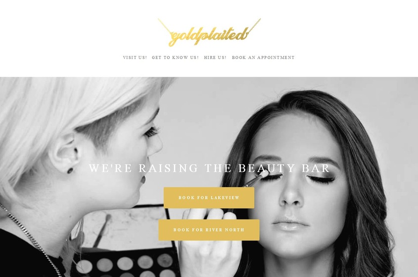 Goldplaited wedding vendor photo
