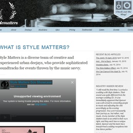Photo of Style Matters Djs, a wedding DJ in Chicago