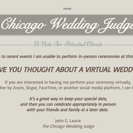 Photo of Chicago Wedding Judge, a wedding officiant in Chicago