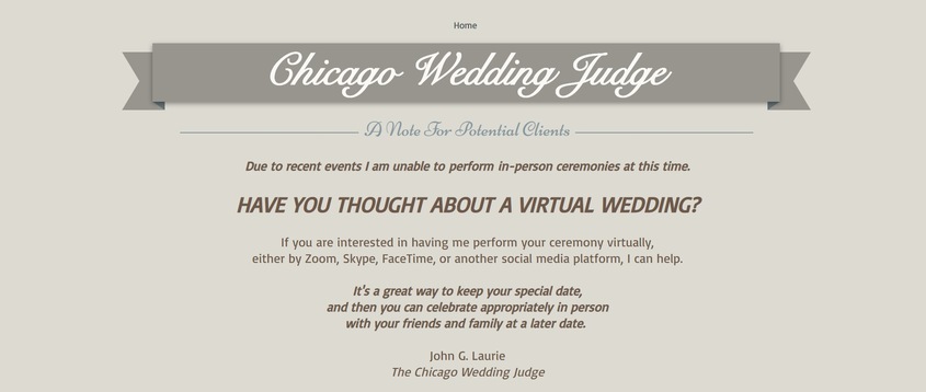 Chicago Wedding Judge wedding vendor photo