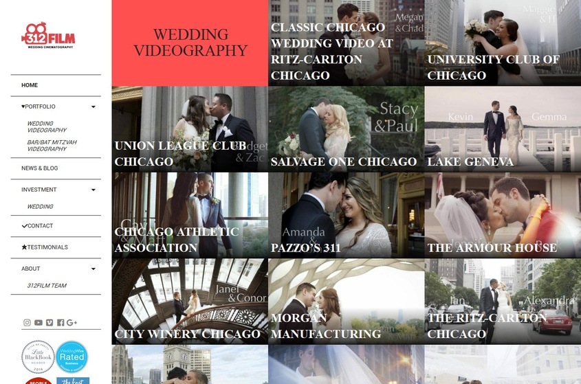 312 Film wedding vendor photo