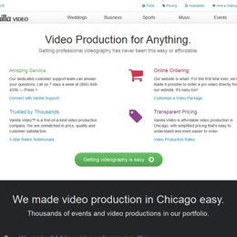 Photo of Vanilla Video Llc, a wedding videographer in Chicago