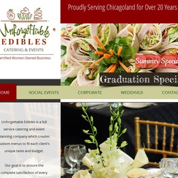 Photo of Unforgettable Edibles Catering, a wedding caterer in Chicago