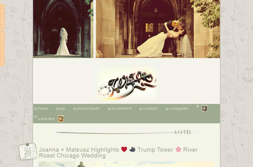 White Wedding Cinema wedding vendor photo