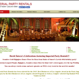 Photo of Imperial Party Rentals, a wedding caterer in Los Angeles