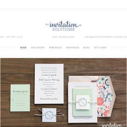 Photo of Invitation Solutions, a wedding stationery in Houston