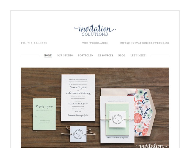 Invitation Solutions wedding vendor photo
