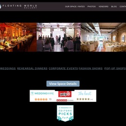 Photo of Floating World Gallery, a wedding venue in Chicago