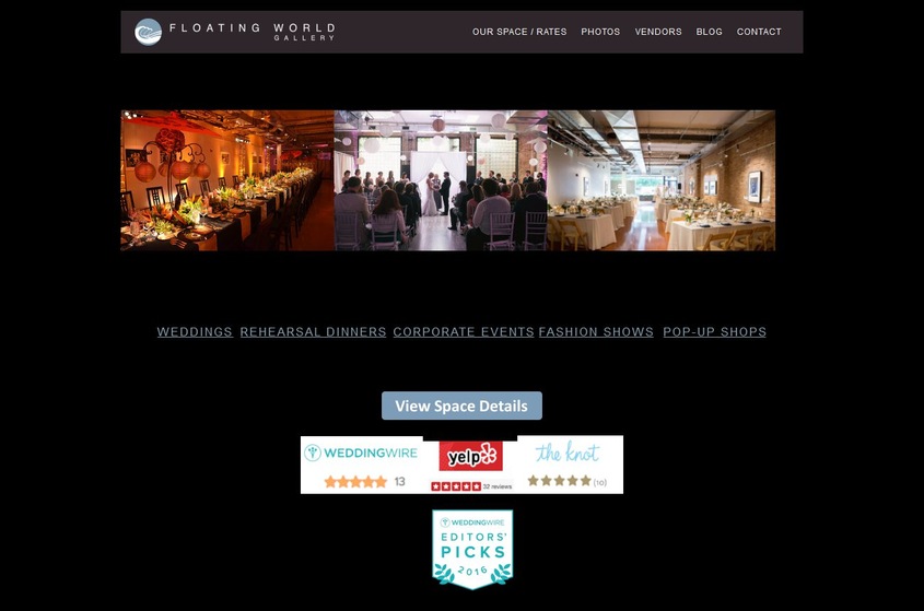 Floating World Gallery wedding vendor photo