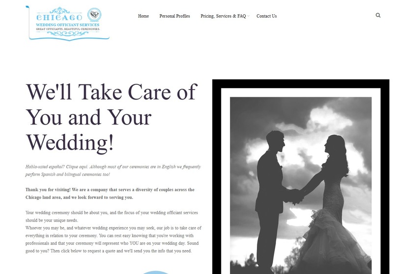 Chicago Wedding Officiant wedding vendor photo
