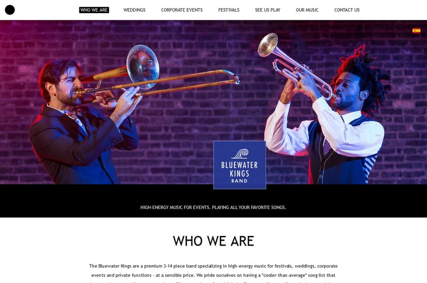 Bluewater Kings Band wedding vendor photo
