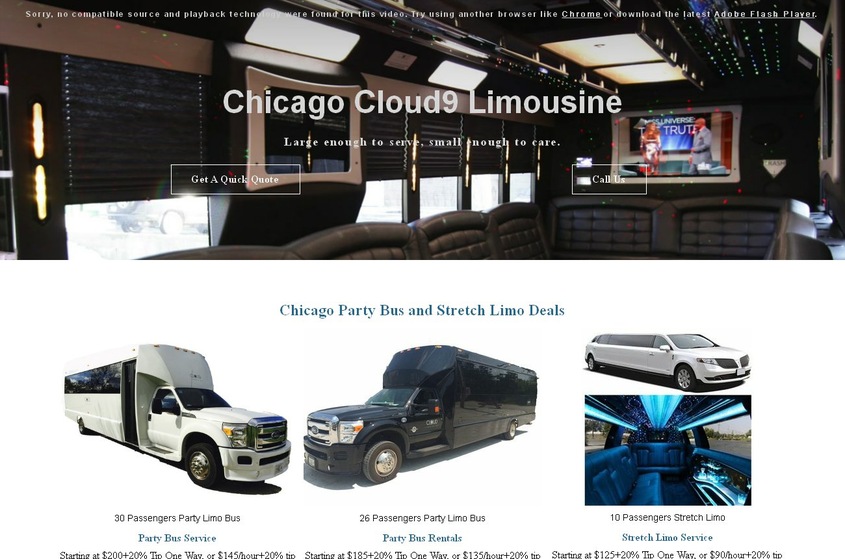 Chicago Cloud9 Limo wedding vendor photo